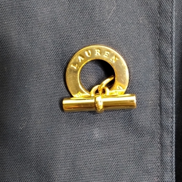 Lauren Ralph Lauren Navy Blue Utility Jacket size 1X - Picture 2 of 8